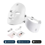 Mascara Facial LED con Cuello