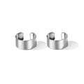 Orecchini Punk Geometrici Irregolari Ear Cuff per Donna, Clip per Orecchio in Metallo Senza Foro, Finto Piercing Cartilagine, Bigiotteria alla Moda per Feste