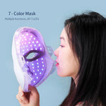 Mascara Facial LED con Cuello